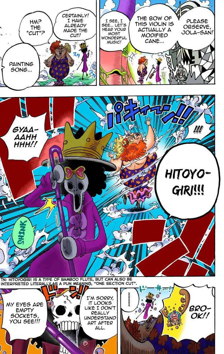 One Piece Digital Colored Chapter 722 image 22